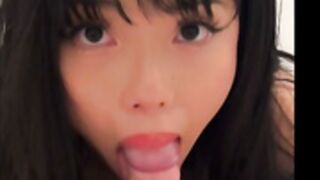 Asian Mina Ash FIRST BG BJ Ticket