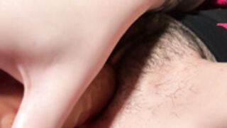 Alaska Zade dildo in pussy