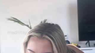 Madiiitay Gives Sloppy BJ And Swallow Cum