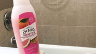 Indian girl showering