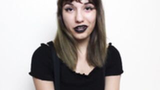 Claire Moon - Goth stepsis makes a deal