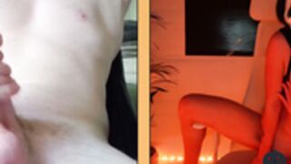 CHEEKYMZ HAVING LIVE CAM SEX WITH A COMPLETE STRANGER