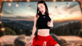 CHEEKYMZ VELMA TEST SHOT DILDO RIDING VIDEO