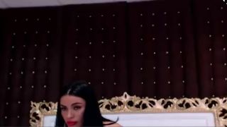 Malkinna webcamgirl sexy busty brunette liveshow on Jas