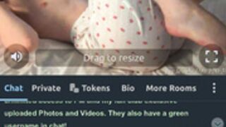 katyskinny, short clip, toenails, closeup