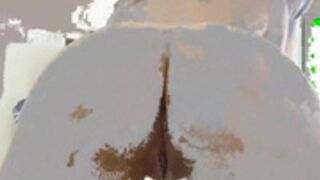 Ashley Lane flaunts her ass