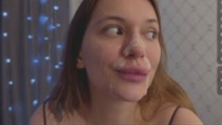 pussy_raw facial around nose