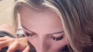 Madiiitay POV Blowjob On The Roof