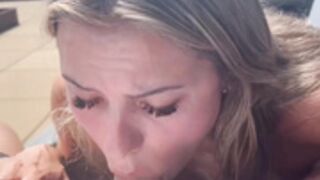 Madiiitay POV Blowjob On The Roof