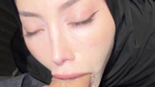 Ruthlee - Hijabi Babe's Dirty Secret in Public Bathroom