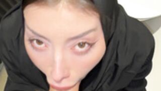 Ruthlee - Hijabi Babe's Dirty Secret in Public Bathroom