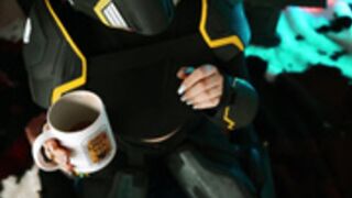 MollyRedWolf- Helldivers Democracy in a Cup