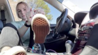 Grace foot tease 2