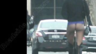 RSL- Ebony Street Whore Blue Dress