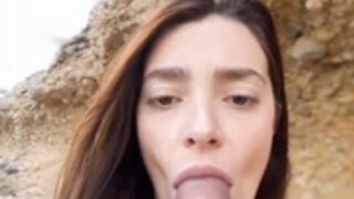 Your_Badass_ Cum with dildo by the sea #02