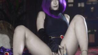 bigtittygothegg - Raven Cosplay