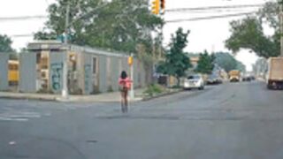 RSL- Ebony Street Whore See Thru Teddy