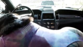 RSL- Ebony Street Whore Purple One Piece