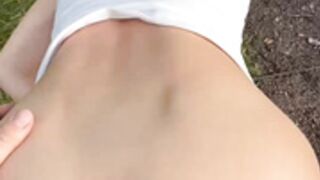 Halli_n_lover - Outdoors BG Sextape