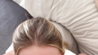Pam Grzeskowiak - POV Blowjob With Huge Facial