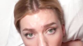 Halli_n_lover - Sex On Bed and Cum On Tits