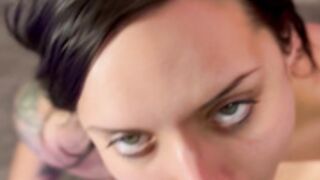 Backshotbarbie96 blows bbc