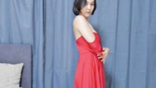 Jeanfrancoa in dress dance