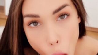 FIamurr blowjob and fuck black lingerie