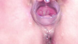 JakelineKitty Cervix and 3 dildos in pussy