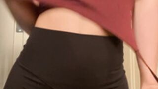 Kit G ass and titty stripping