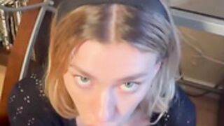 Halli_n_lover - Suck And Fuck on Table