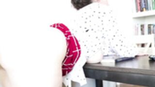 Amandarox- Shy Librarian Lets Her Hair Down