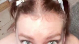Halli_n_lover - Redhead girl suck dick old video