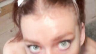 Halli_n_lover - Redhead girl suck dick old video