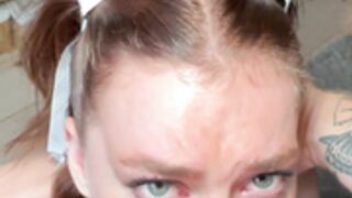 Halli_n_lover - Redhead girl suck dick old video