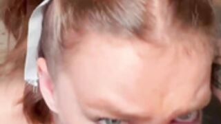 Halli_n_lover - Redhead girl suck dick old video