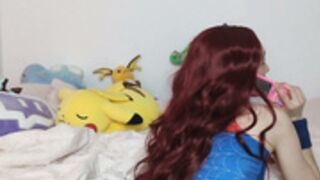 KirstyEverdeen Spiderman Tentacle dildo fuck