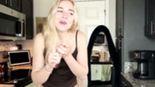 luv_birds facial in the kitchen at the end