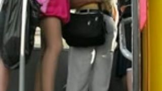 Beautiful Pussy on Upakirt in bus