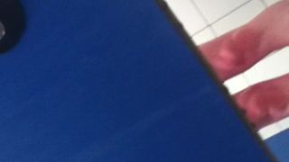 Young Student in the shower