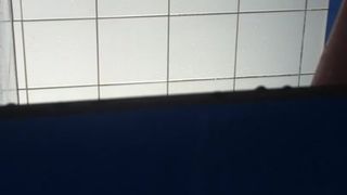 Young Student in the shower