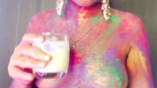 Sima_babe_ indian desi hooli festival powder