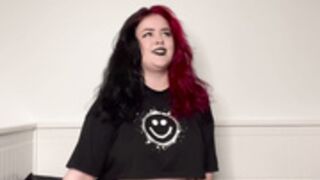 vanessa strawberry chubby goth makes me cheat on my gf