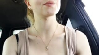 ASTIsweet  sweety smoking..car masturbate while smoking