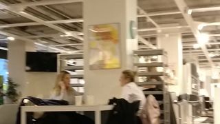 Sneaky blonde