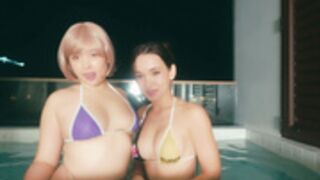Ellieleen And Virtual Geisha - Worship our Asses