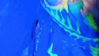 light and shadow on halloween show