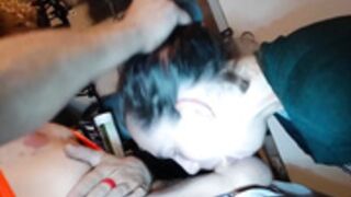 DaveBeethoven hard throatfuck throatpie, submissive,