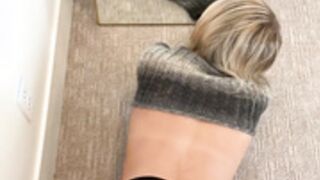 Vega Thompson doggy dildo