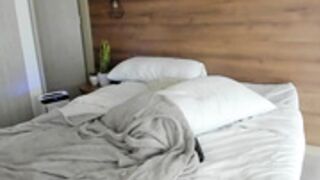 kamikiss OF Dildo riding on bed